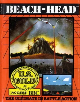 Beach-Head (1985)(U.S. Gold)[h TSTH] box cover front